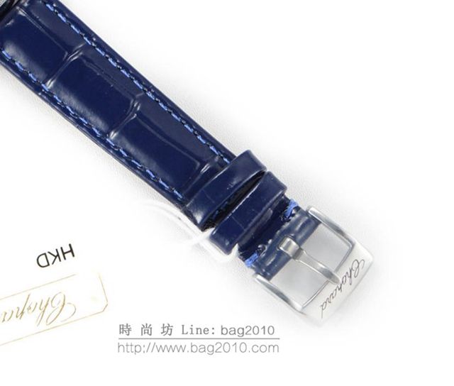 Chopard手錶 蕭邦快樂鑽系列 橢圓型機械6T28新款 蕭邦時尚女表 蕭邦機械女士腕表  hds1844